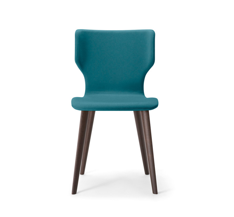 Стілець Pop 2411 Blue/Wenge (2411.125SE AWN106)1